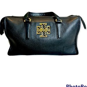 🌟⚡️ HP ⚡️🌟 EUC TORY BURCH HAND BAG MEDIUM SIZE.GOLD HARDWARE